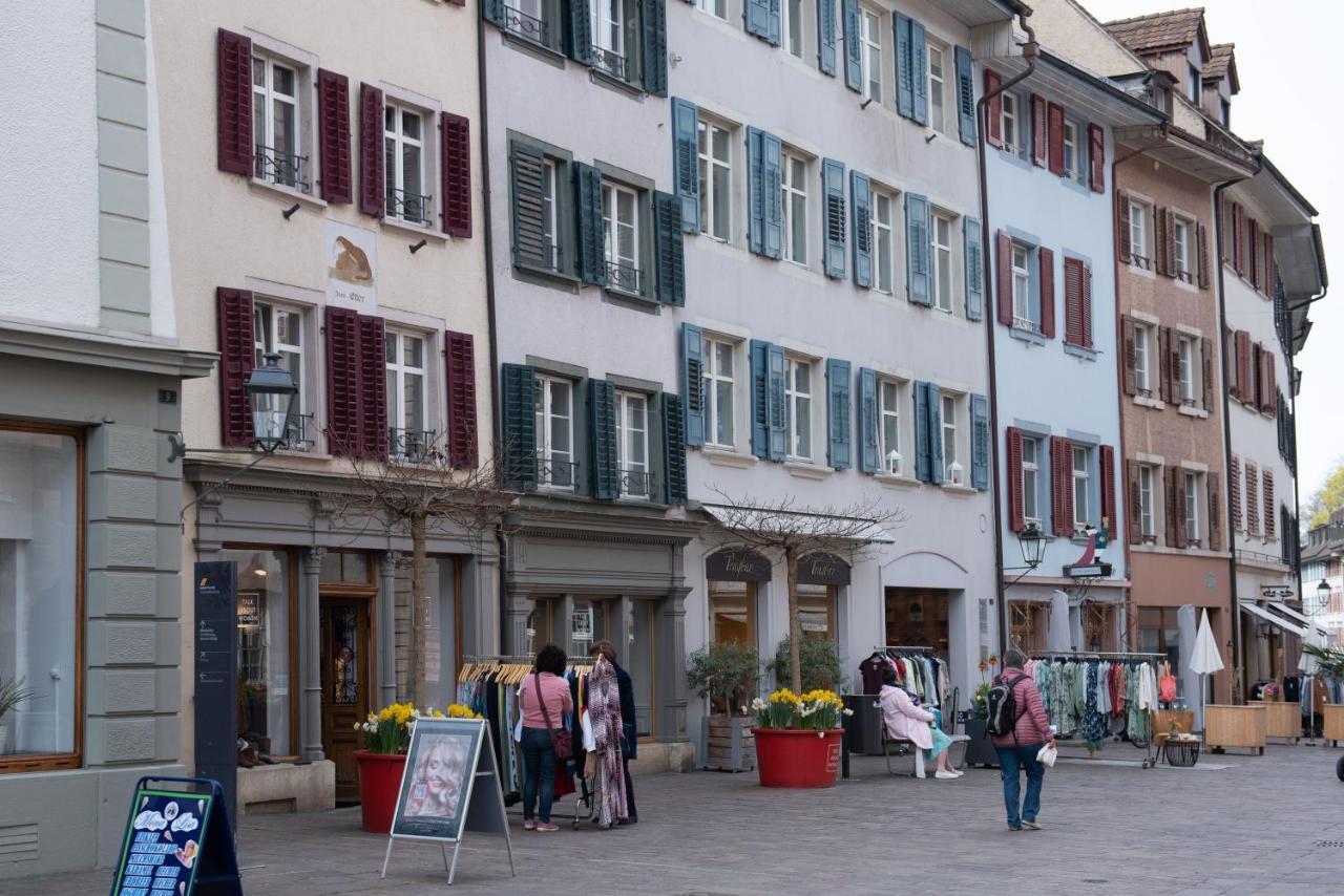 Unterkunft "Rathaus" Altstadt, Rheinfelden Schweiz Bagian luar foto